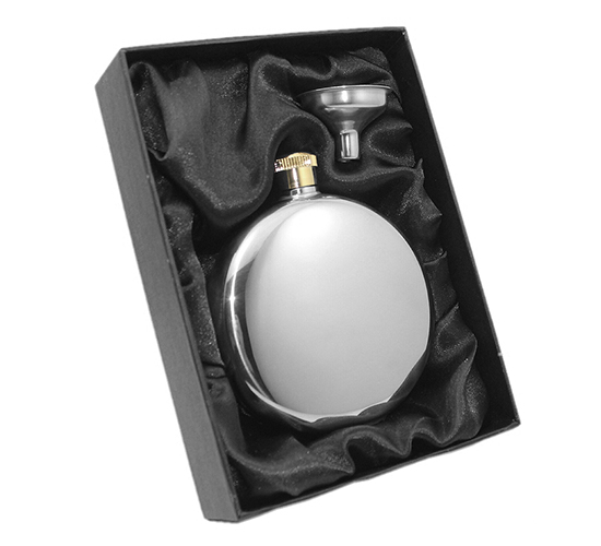 Prachtige 147 ml zakfles in een luxe geschenkdoos/gift set