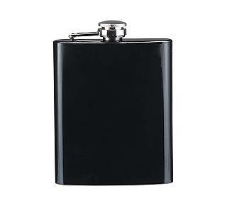 Heupfles (200ml) Zwart